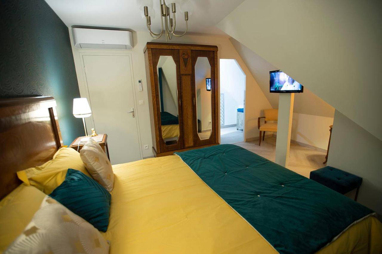 Chambre art deco Gatsby dans maison d'hote "Le Petit Clouet" - Rochecorbon in Rochecorbon, Région de Tours