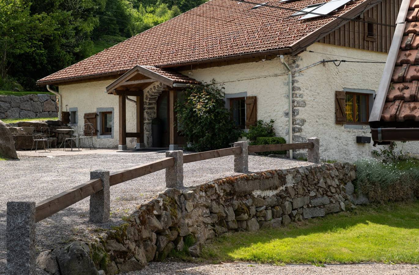 Chalet La Ferme du Douanier, Spa & Sauna in Ventron, Parc naturel régional des Ballons des Vosges