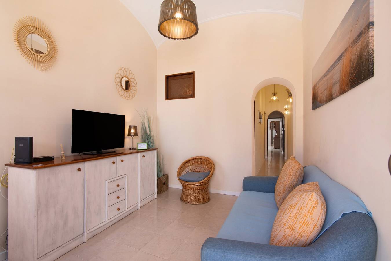 Ferienhaus 'Fuzeta' mit privater Terrasse, Wi-Fi und Klimaanlage in Fuseta, Moncarapacho e Fuseta