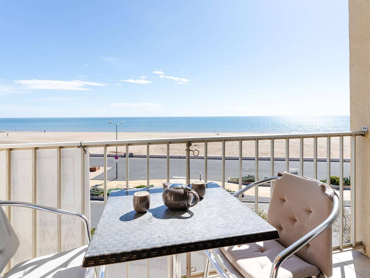 Ganze Wohnung, 2-Zi-Wohnung am Meer mit Balkon in Narbonne Plage in Narbonne Plage, Narbonne