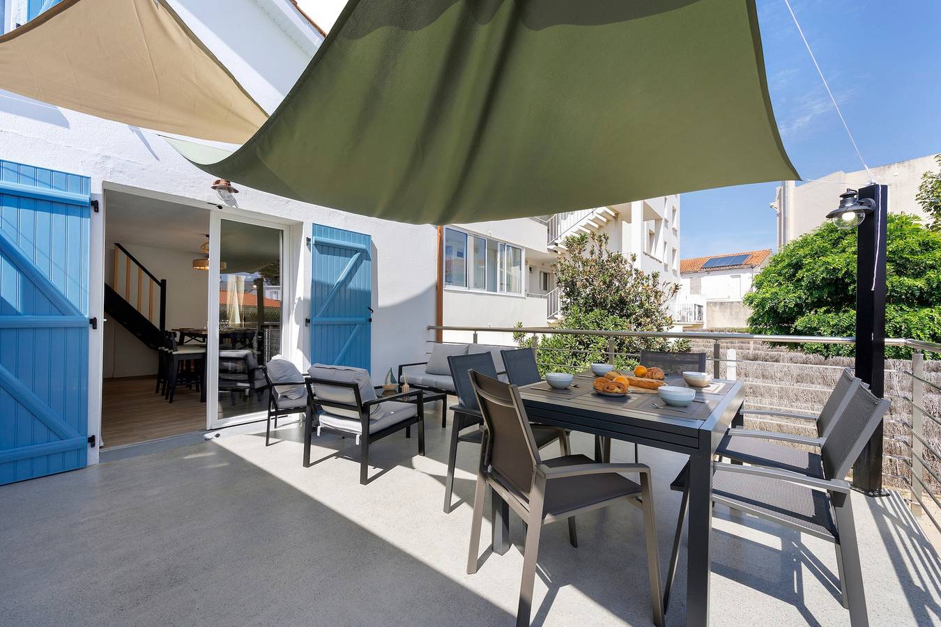 Casa vacacional 'El Clavel Verde' con terraza privada, Wi-Fi y aire acondicionado in Saint-Jean-de-Monts, Vandea