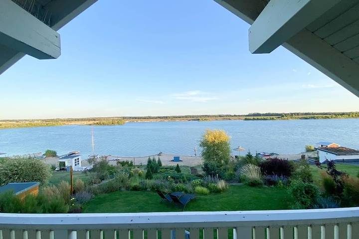 Ferienhaus für 6 Personen, mit Sauna und Garten sowie Seeblick und Ausblick in Sachsen - 3