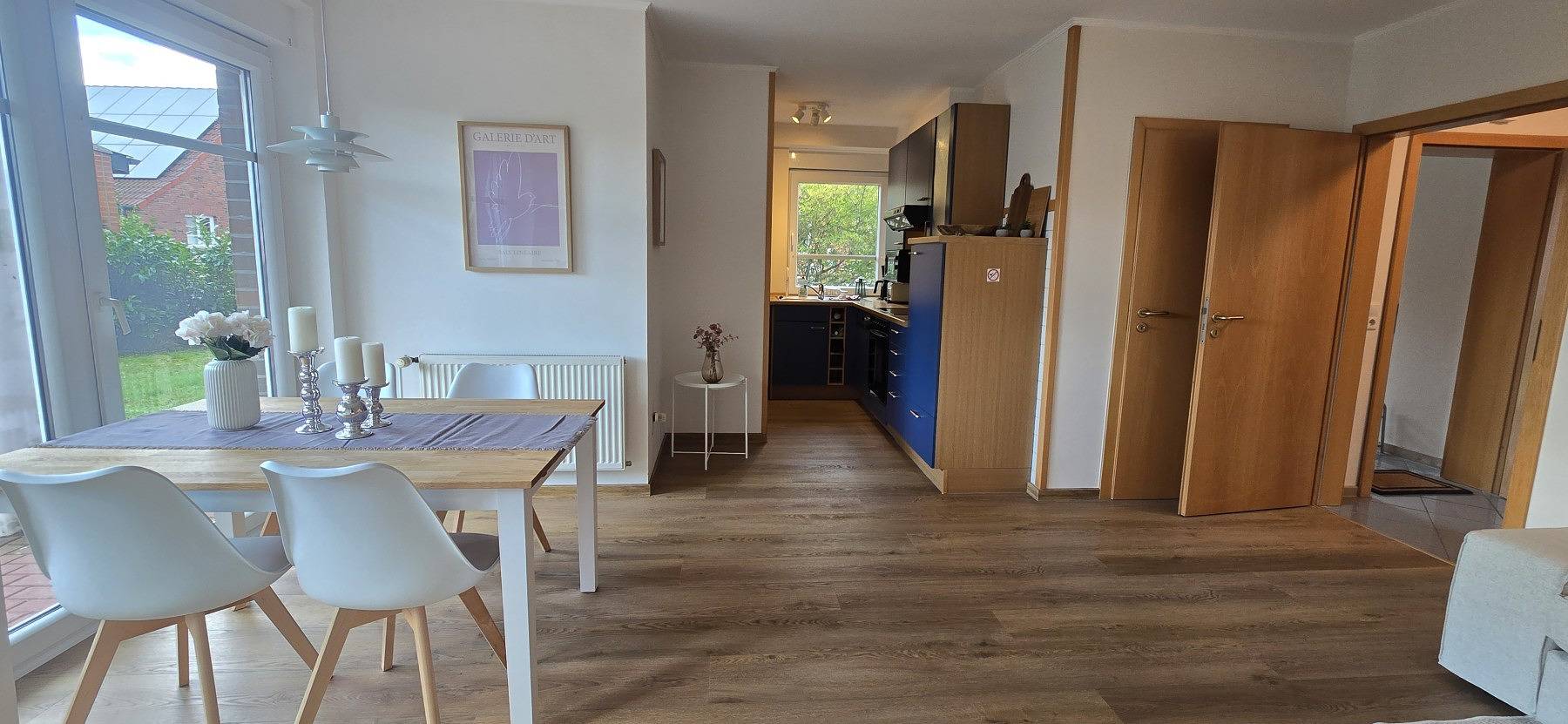 Geheel appartement, Vakantieappartement voor 4 personen met terras in Borkum
