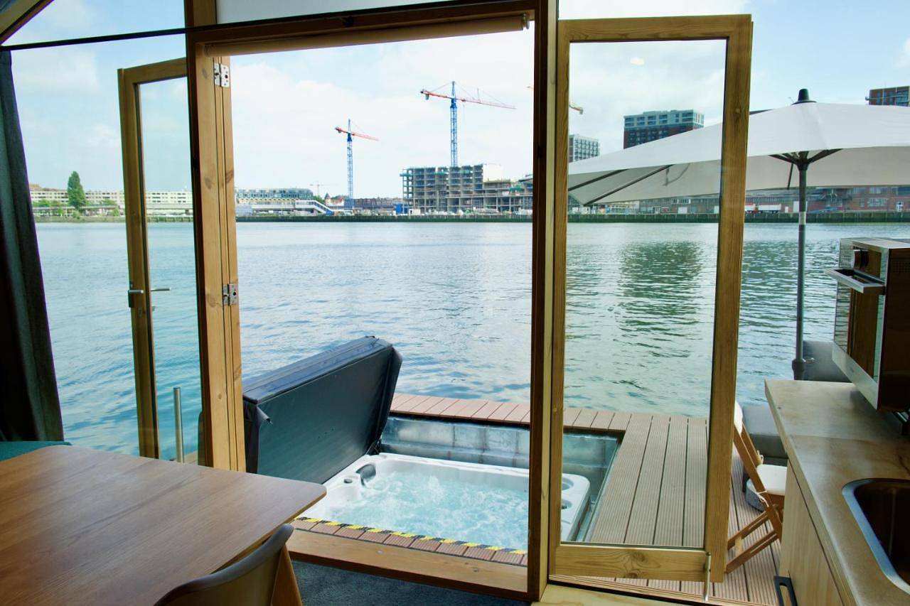 Wikkelboat Nr5 at Floating Rotterdam Rijnhaven in Rotterdam, South Holland