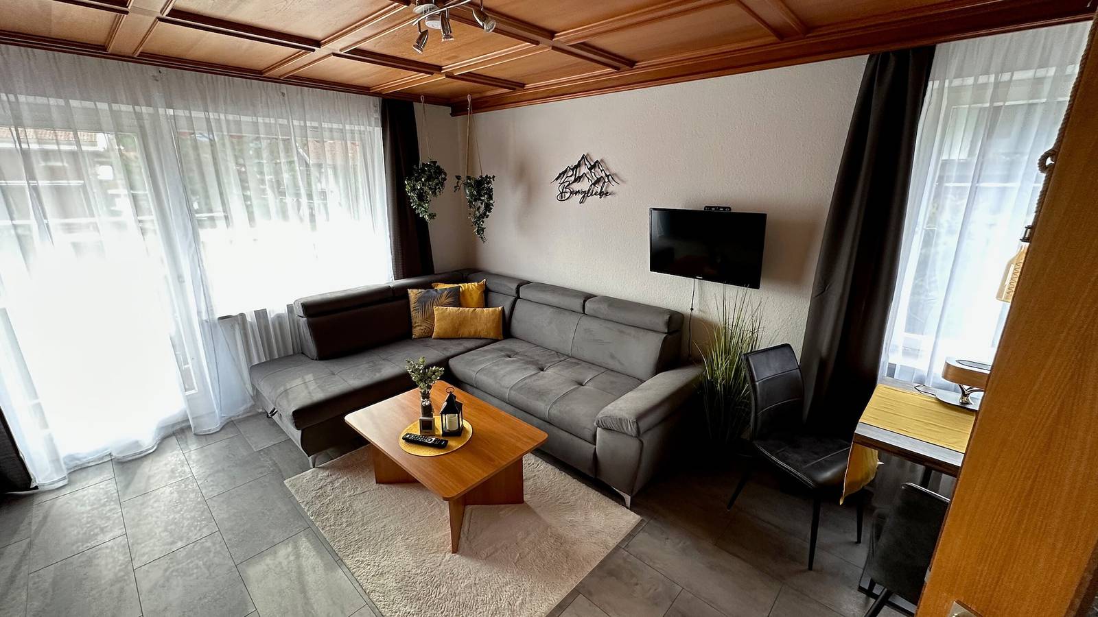 Ganze Wohnung, Ferienwohnung Bergliebe Müller mit Bergblick und Balkon in Fischen, Bayerisch Schwaben