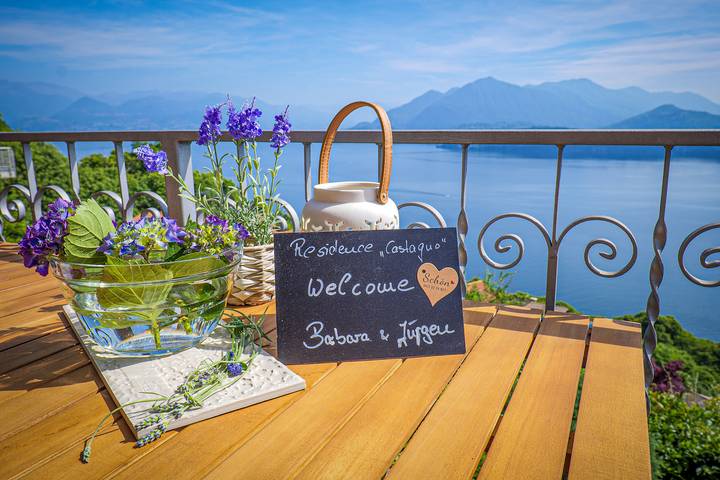 Ferienwohnung für 5 Personen, mit Garten und Seeblick sowie Terrasse - 1