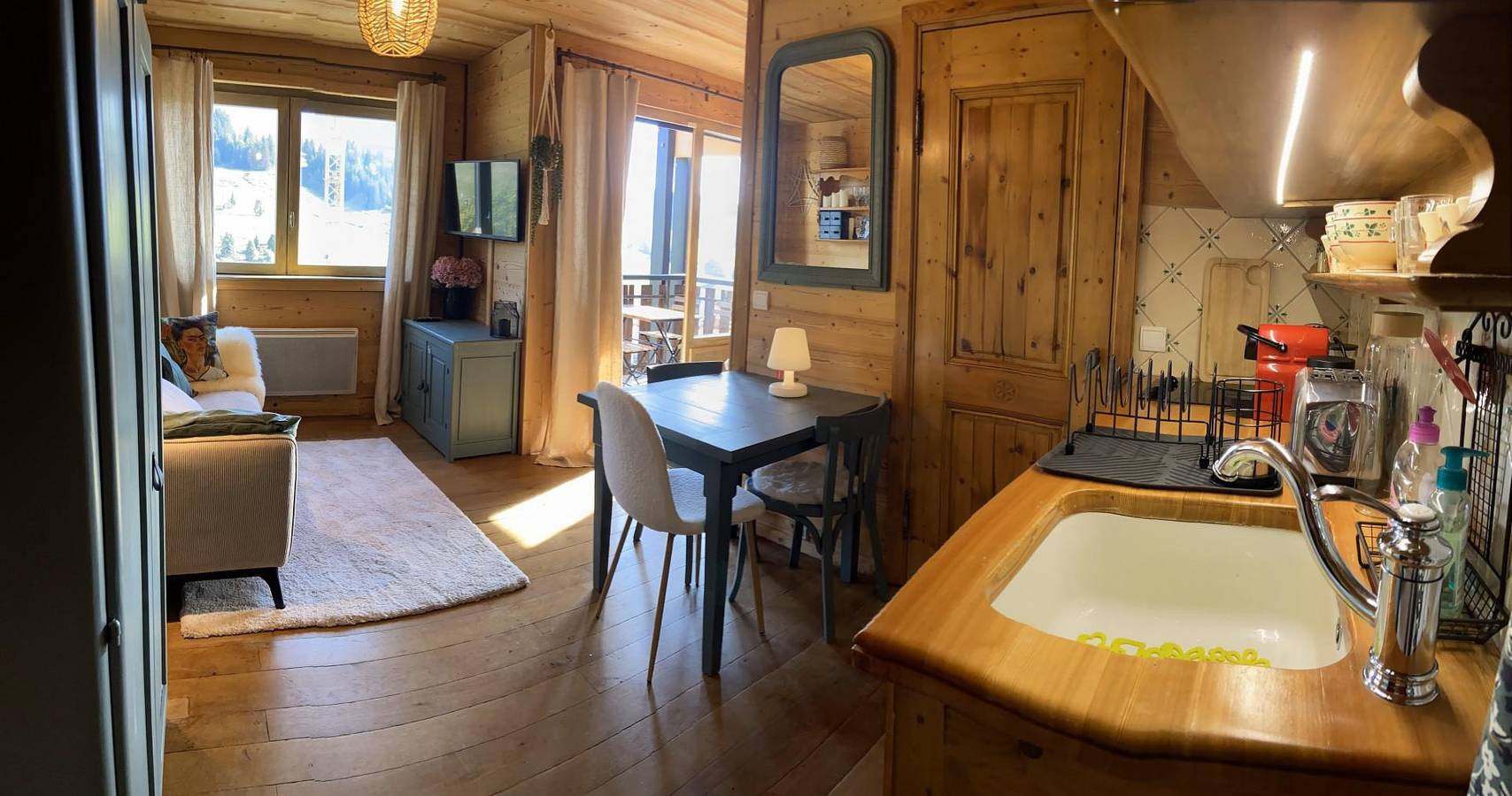 Estudio entero, Les Chalets de Lessy - Estudio -espacio montaña- para 2 personas in Chinaillon, Le Grand-Bornand