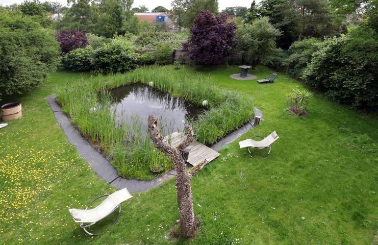 Ferienwohnung für 2 Personen, mit Terrasse und Pool sowie Ausblick in Lachendorf