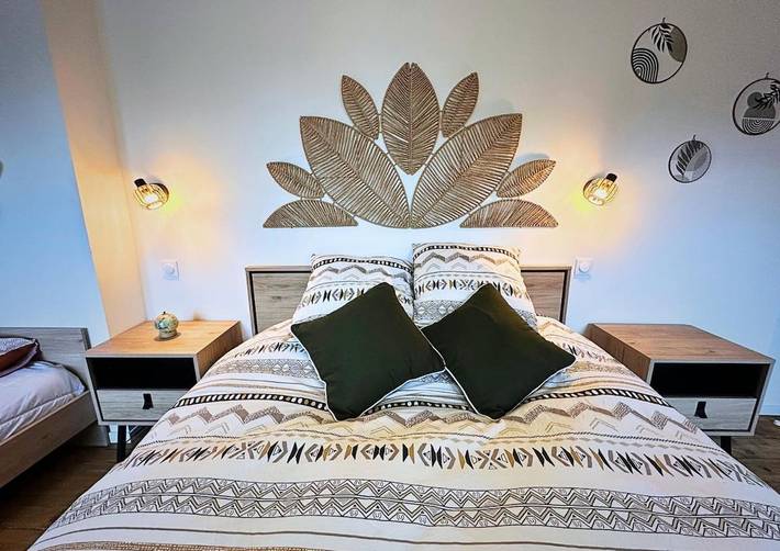 Gîte pour 6 personnes, avec terrasse à Izeste - 3