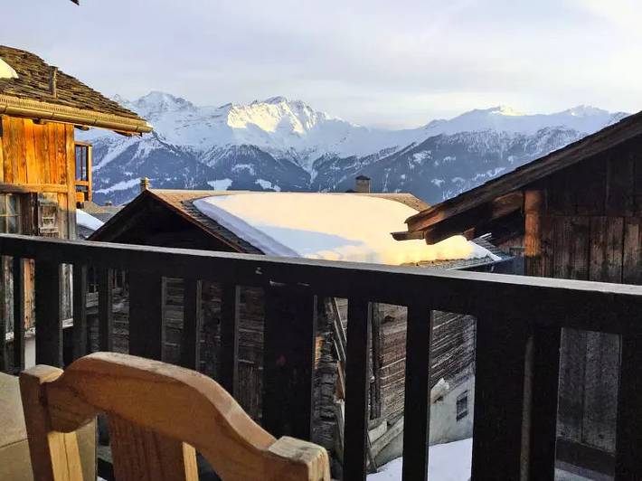 Hütte für 5 Personen, mit Balkon in Verbier