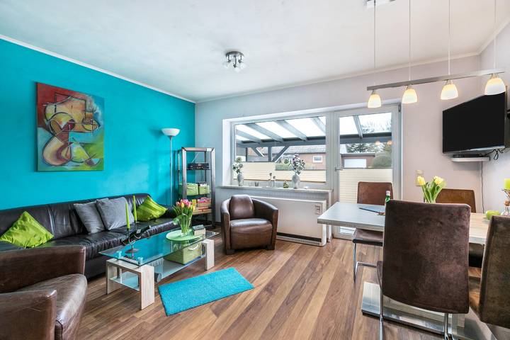 Ferienhaus für 4 Personen, mit Garten in Friedrichskoog