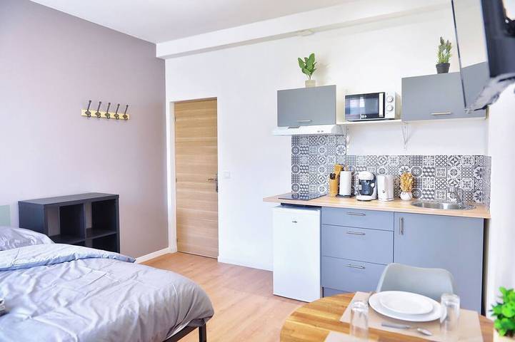 Location de vacances pour 2 personnes, avec jardin à Saint-Quentin