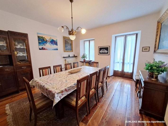 Gîte pour 11 personnes, avec balcon et vue dans Brusson - 2