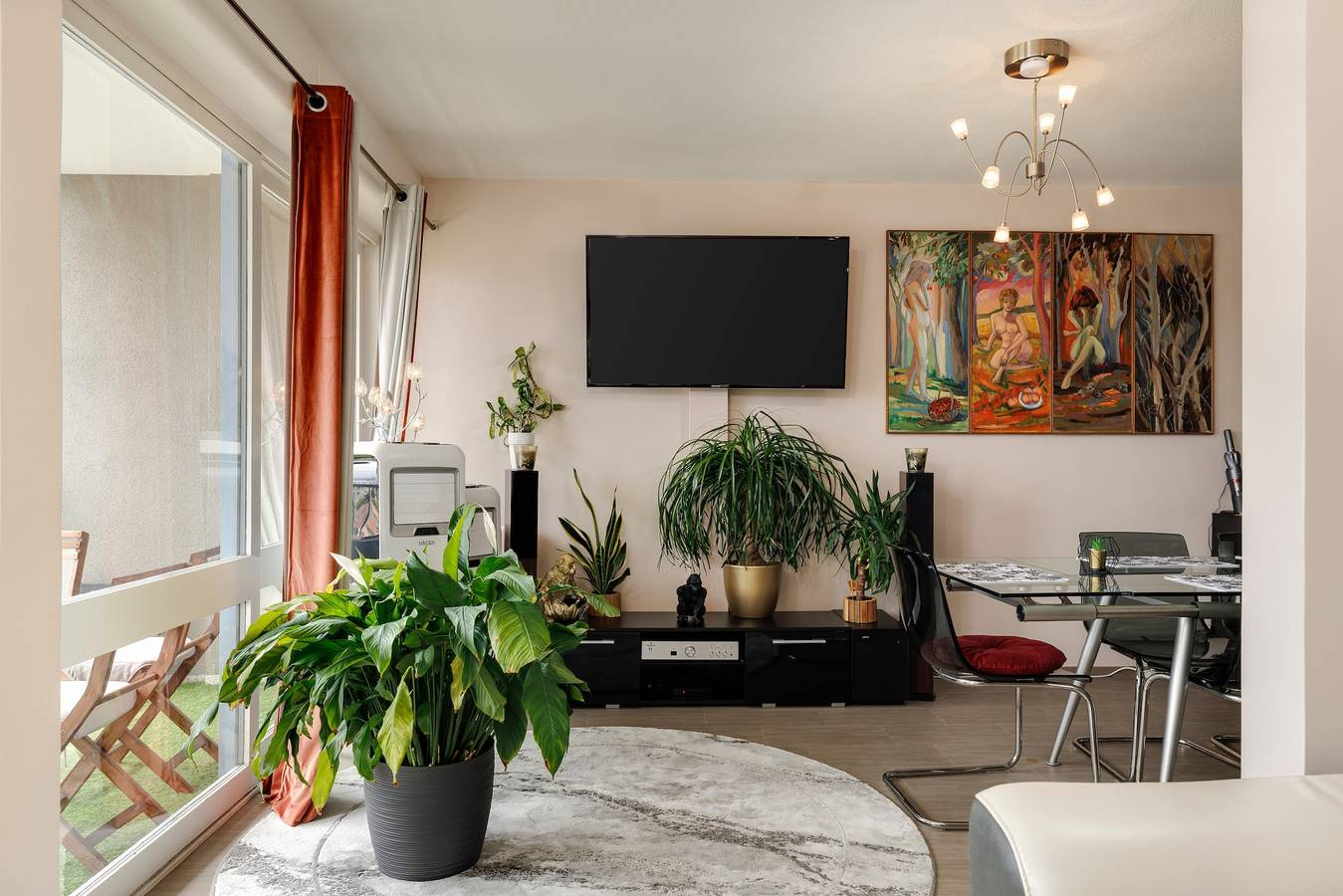Ganze Wohnung, Klimatisiertes T4-Appartement mit Tennis – Komfort, Garten und Freizeit in Le Bouscat in Le Bouscat, Bordeaux und Umgebung