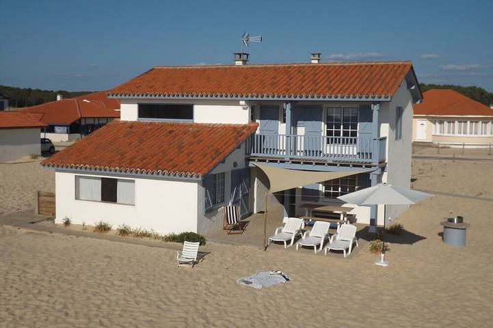 Location de vacances pour 12 personnes, avec Balcon dans Saint-Girons-Plage
