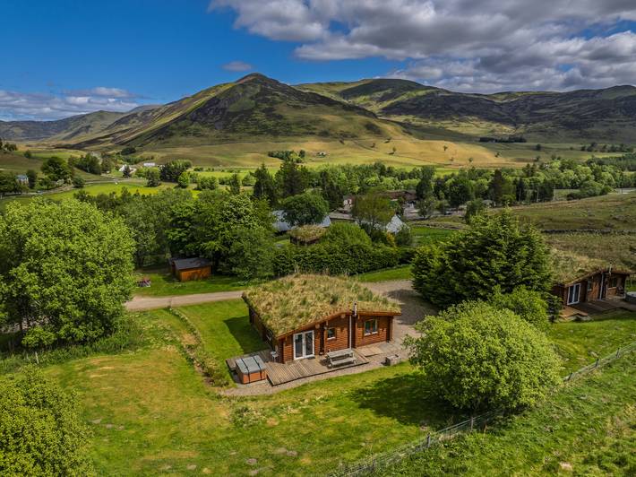 Ferienwohnung für 4 Personen, mit Whirlpool und Garten sowie Sauna in Schottland