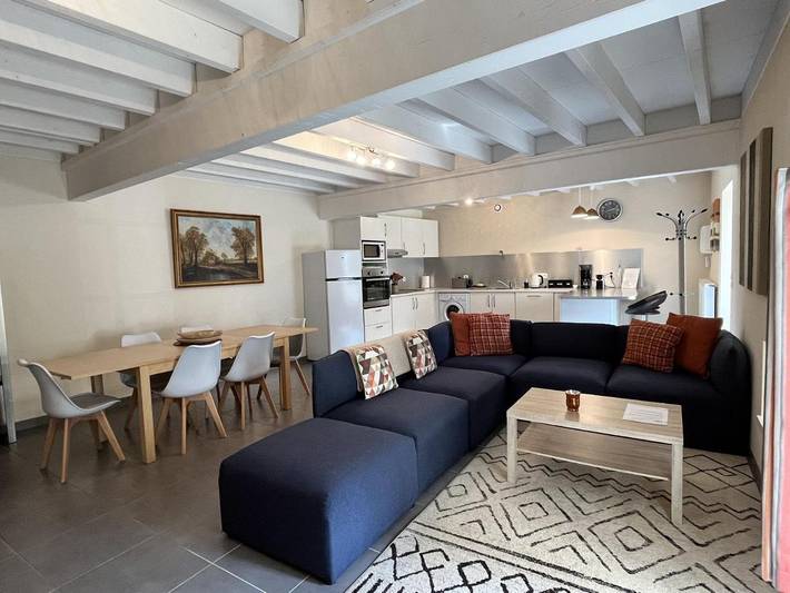 Location de vacances pour 4 personnes, avec vue et jardin à Bourg-Charente - 3