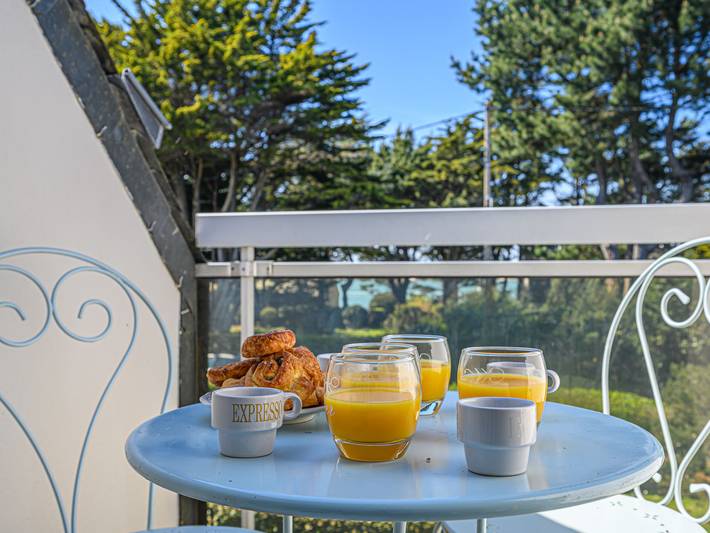 Gîte pour 5 personnes, avec balcon à Saint-Philibert - 4