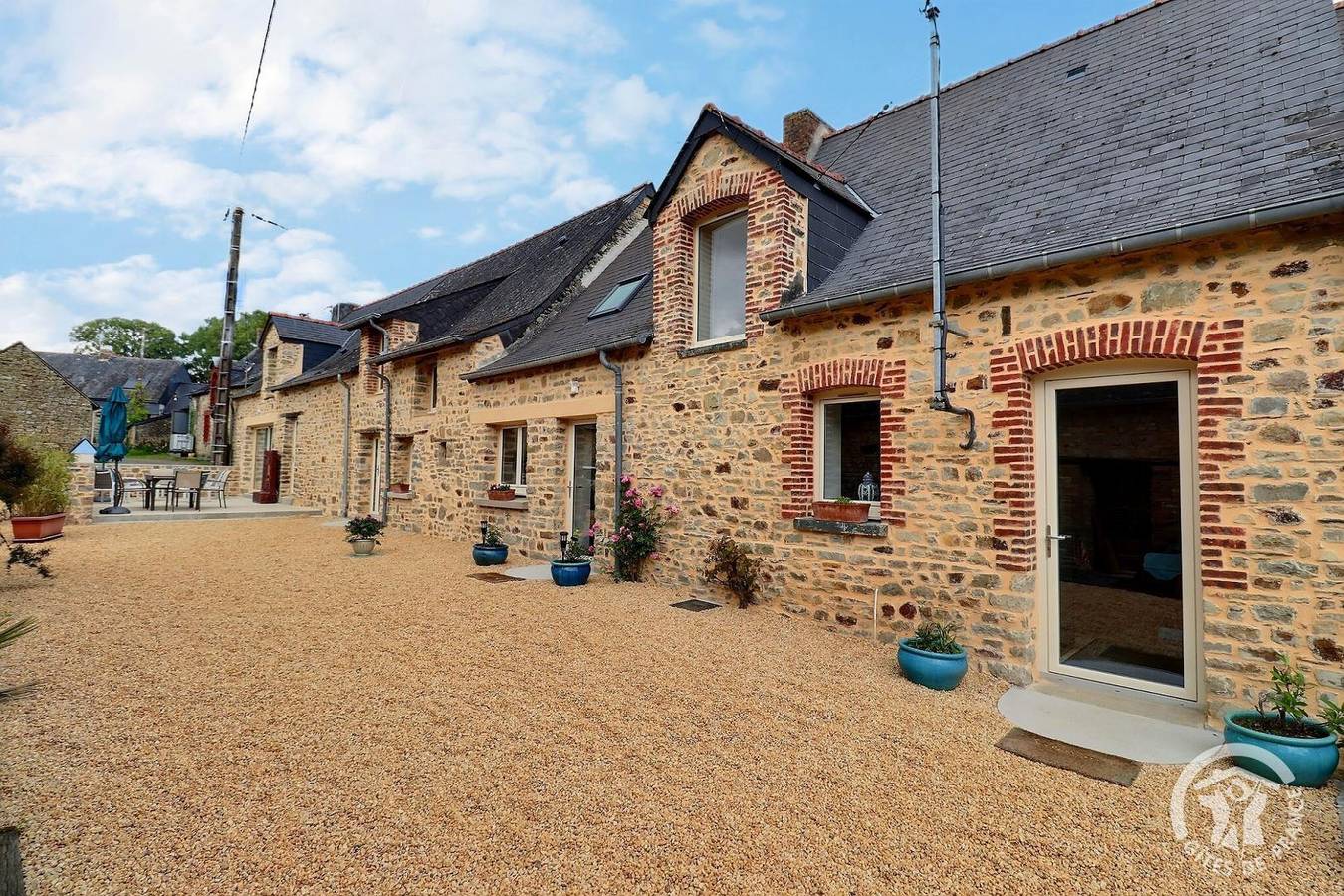 L'Auge Bleue in Ercé-en-Lamée, Región de Redon