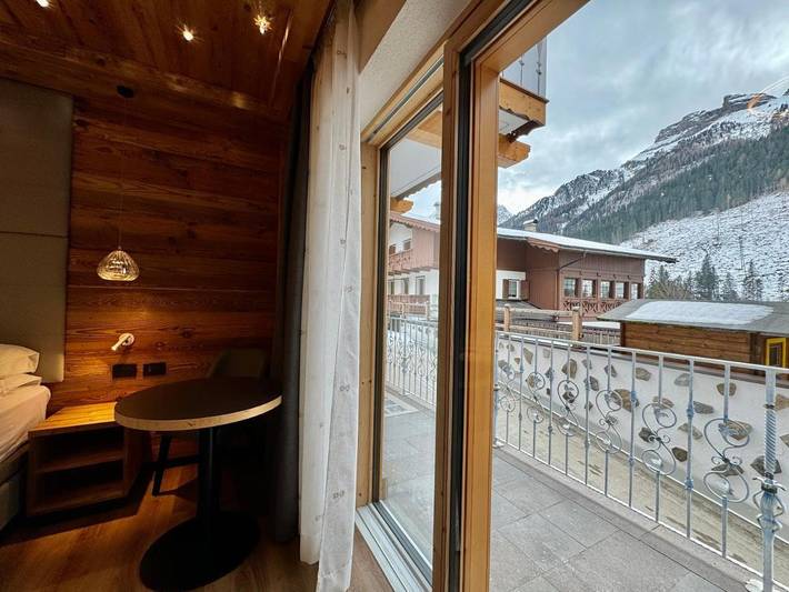 Chambre d’hôte pour 3 personnes, avec vue et jardin à Canazei - 4