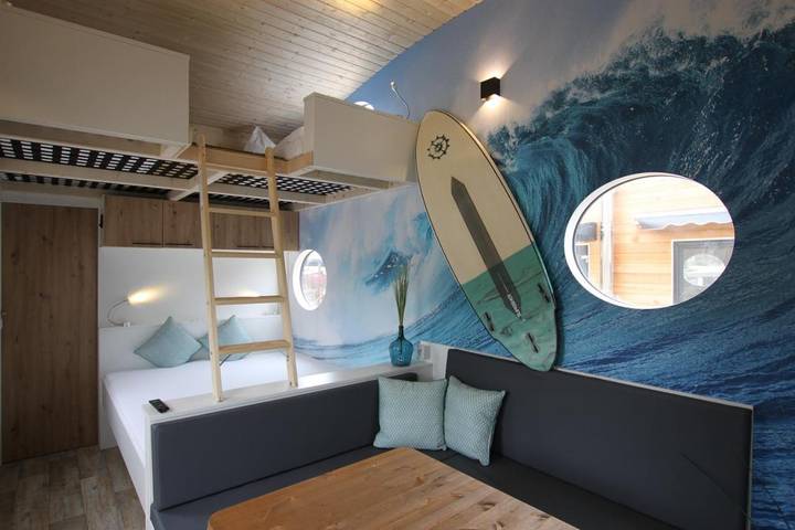 Camping für 4 Personen, mit Terrasse an der Nordsee - 3