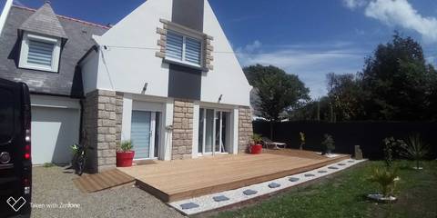 Maison De Vacances pour 8 Personnes dans Fouesnant, Région de Quimper, Photo 3
