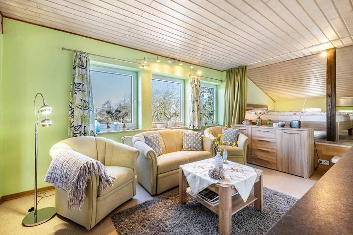 Ganze Wohnung, Ferienwohnung 'Fluss Aufwärts' mit privater Terrasse und Wi-Fi in Schülp, Eider-Treene-Sorge