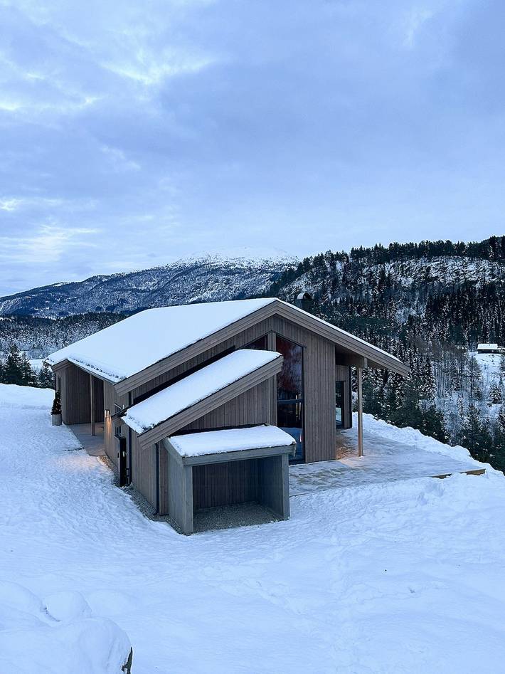 Hütte inmitten von unvergleichlichen Wandermöglichkeiten in Sognefjord