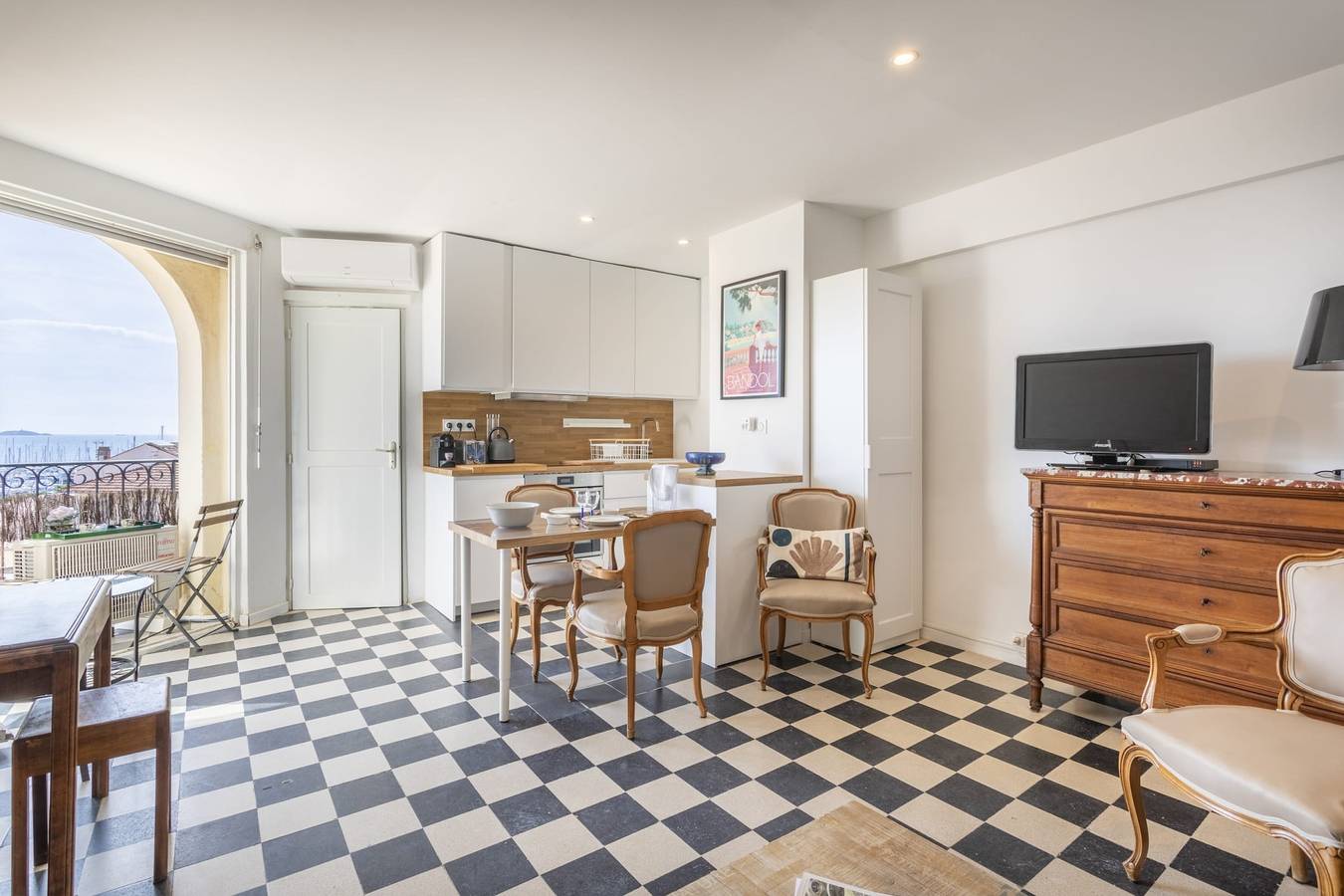 Estudio entero, Studio Damier - 3 étoiles - Welkeys in Bandol, Region de Toulon