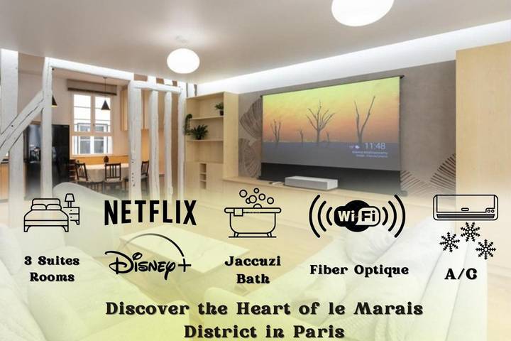 Chambre d’hôte pour 4 personnes