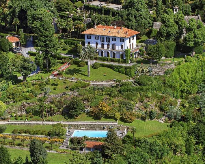 Villa pour 18 personnes, avec piscine et jardin ainsi que vue et vue sur le lac à Comune di Verbania - 4
