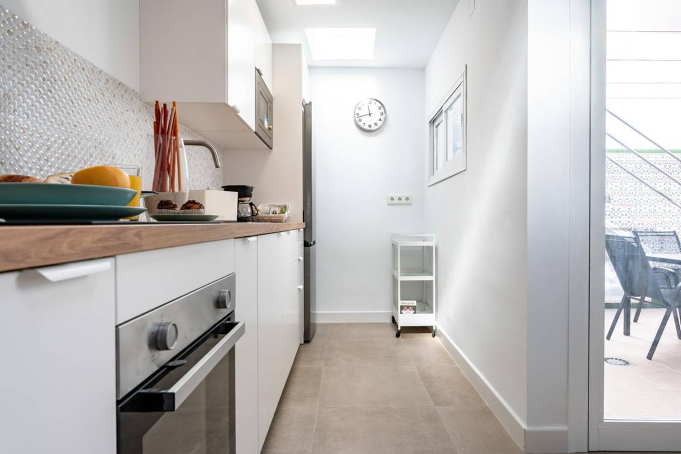 Ganze Wohnung, Ferienwohnung für 5 Personen mit Balkon/Terrasse in Fuengirola, Costa del Sol