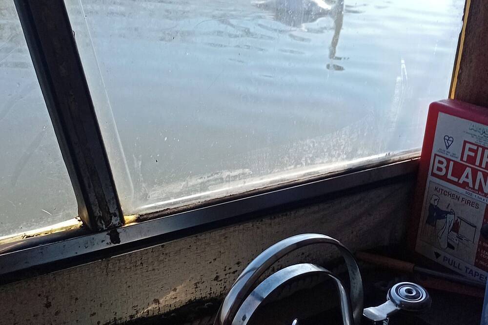 Vios. Historic Dutch Barge. River Ŵey. Surrey. Uk in Guildford, Surrey