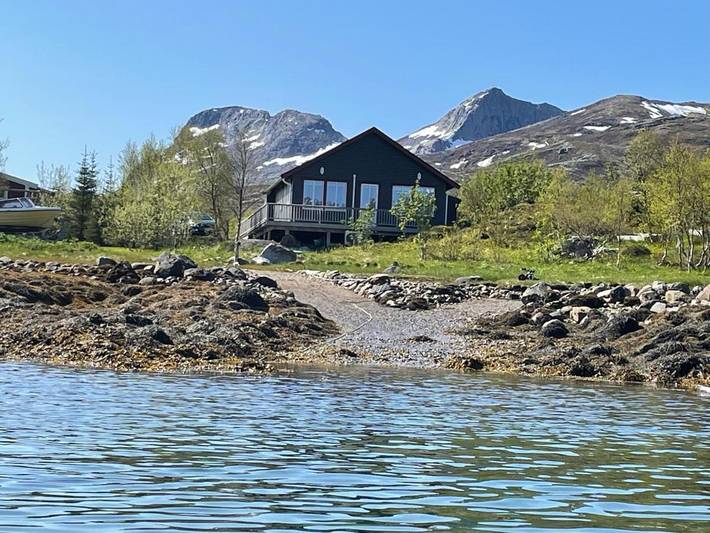 Ferienhaus für 2 Personen, mit Balkon und Terrasse in Vågan