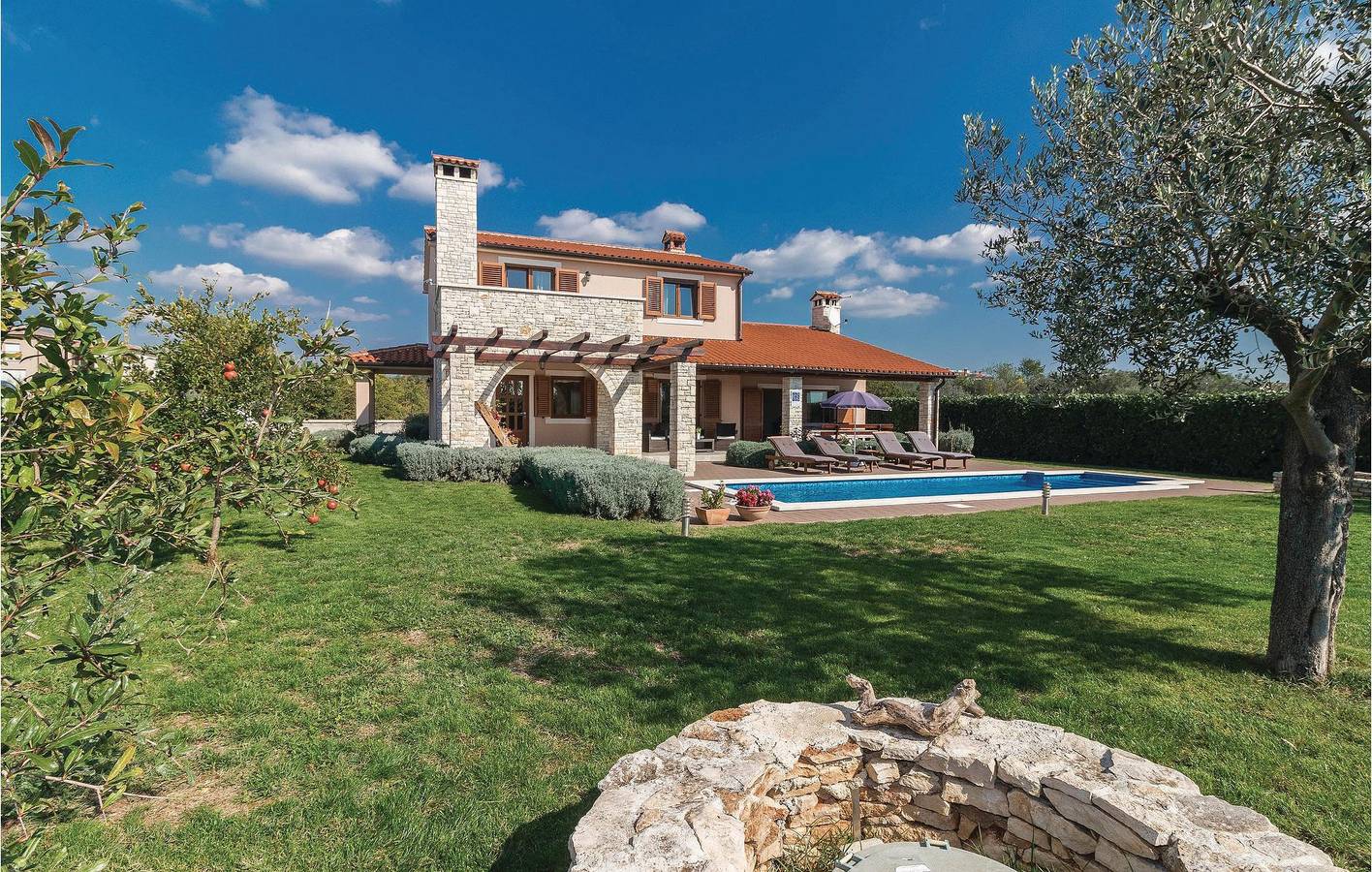 Ferienhaus für 8 Personen mit Terrasse in Vodnjan, Südküste Istrien