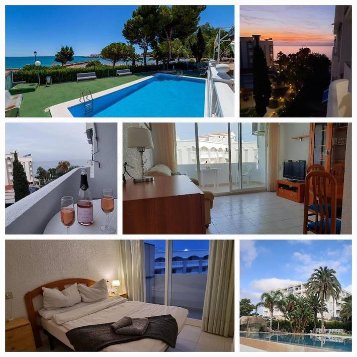 Ferienwohnung für 4 Personen, mit Garten und Ausblick sowie Seeblick und Pool - 1