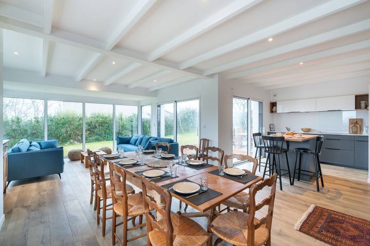 Location de vacances pour 8 personnes, avec jardin et balcon à Moëlan-sur-Mer - 3