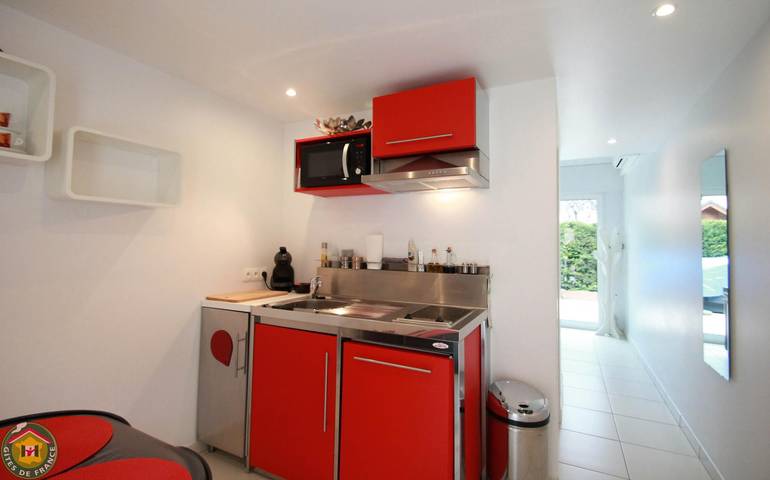Location Uriage terrasse et Spa 3*** in Vaulnaveys-le-Haut, Isère