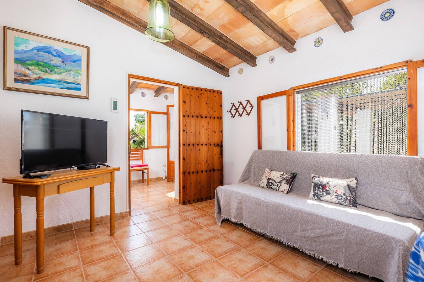 Country House "Sa Casa Des Pintor Miquel Vives 213" with Private Pool, 2 Terraces & Wi-Fi in Cala Bona, Son Servera