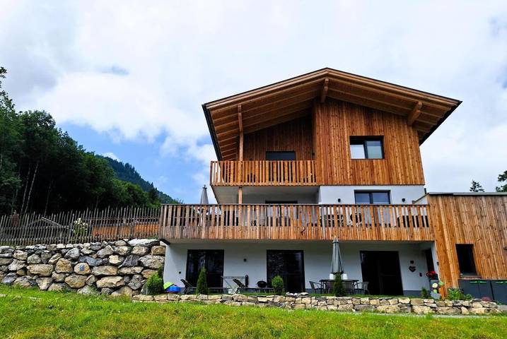 Vakantieappartement voor 6 personen, met tuin en uitzicht in Lermoos