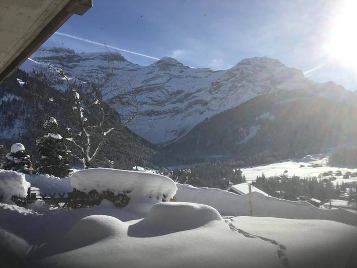Gîte pour 4 personnes, avec vue ainsi que sauna et jardin dans Les Diablerets - 4