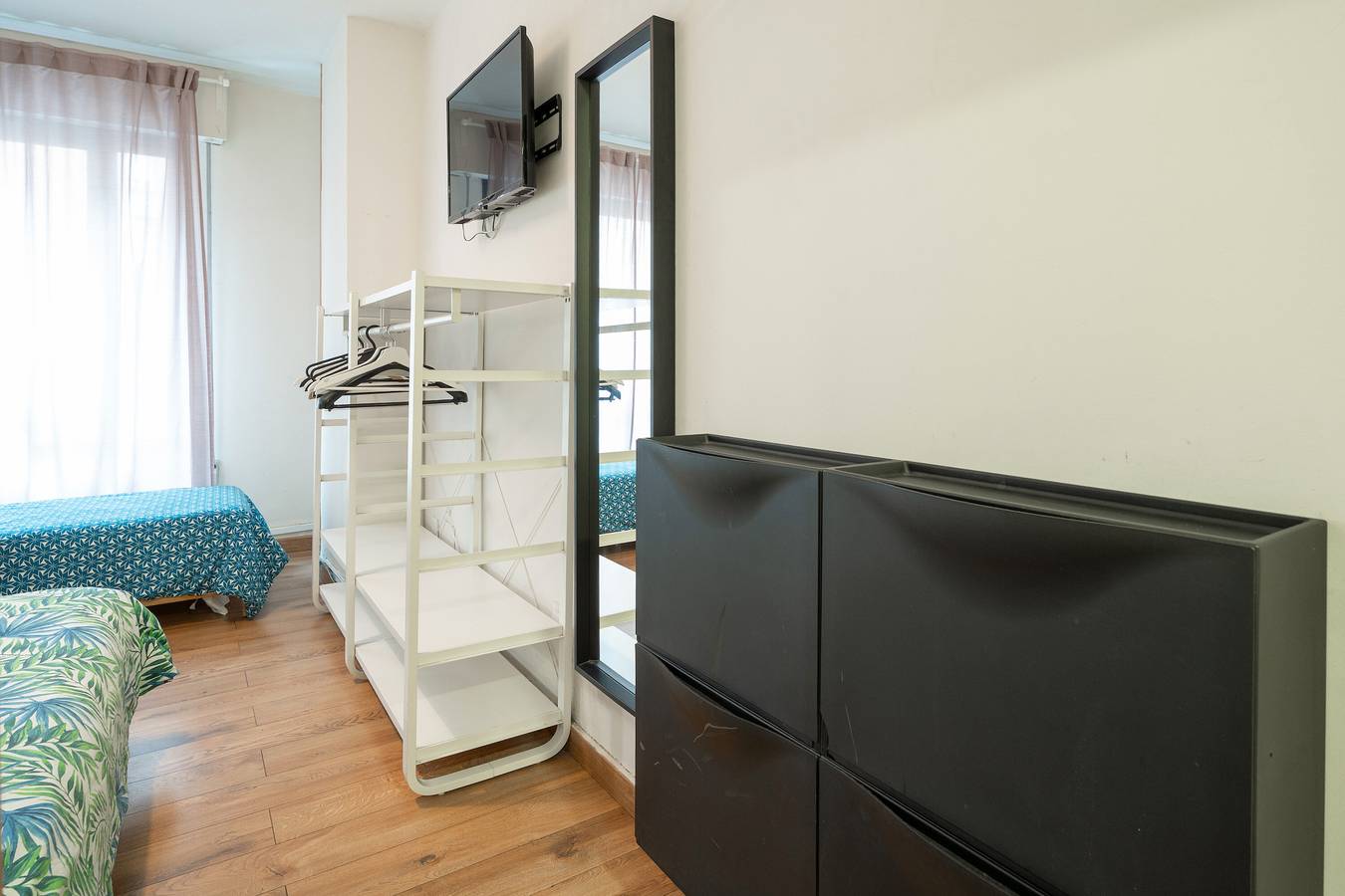 Zimmer 'Varsovia' mit Wi-Fi in Gijón, Costa Verde (Spanien)