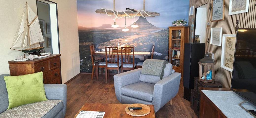 Ferienwohnung für 4 Personen, mit Garten und Ausblick - 1