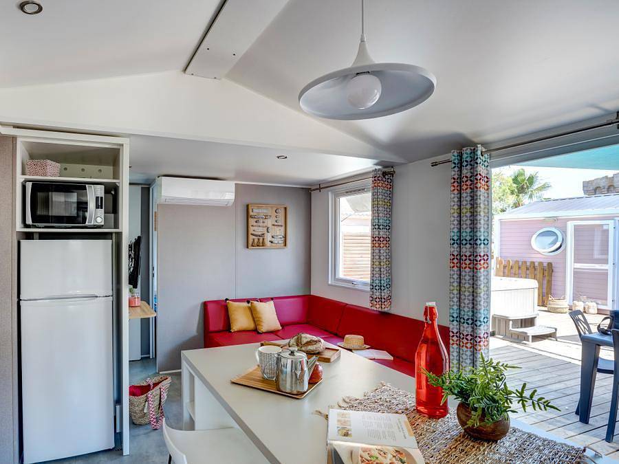 Camping Californie Plage - Mobilhome 6 personas - Cottage Caïcos Premium in Vias Plage, Vias