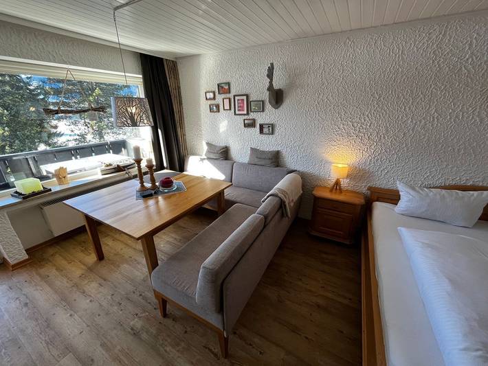 Ferienwohnung für 2 Personen, mit Balkon und Ausblick in Pfronten - 3