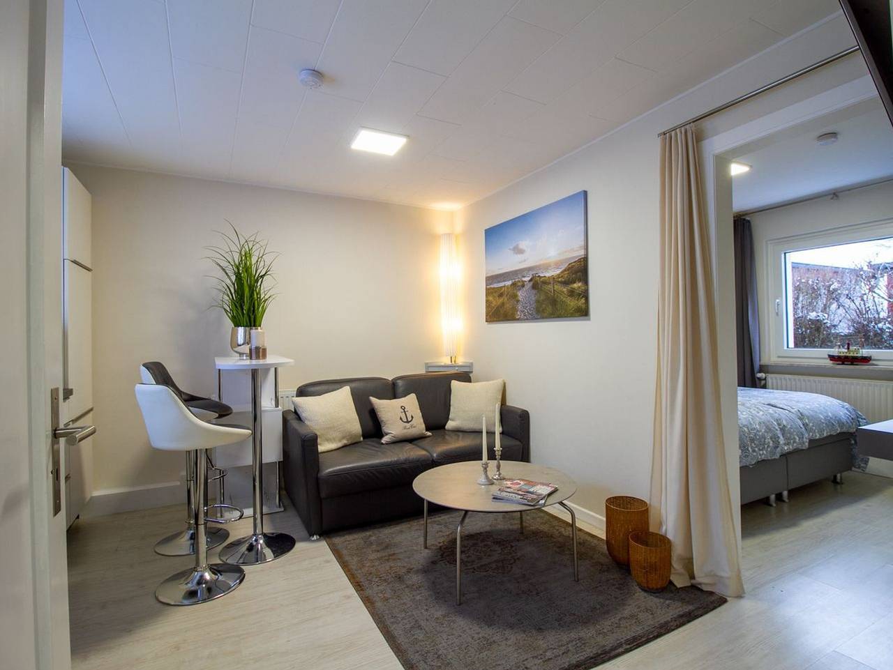 Ganze Ferienwohnung, Nautic Lounge - Beach House 2 - Strand-Appartement: mit Terrasse, strandnah & ideal für Paare in Scharbeutz, Ostholstein