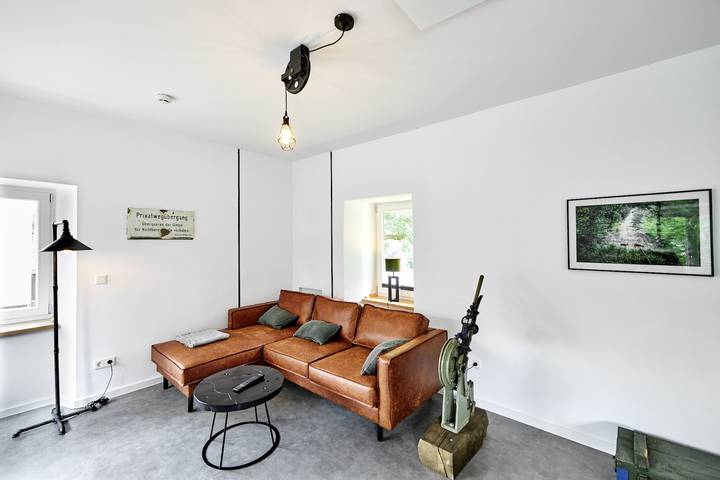 Maison de vacances 'Stellwerk Ringelstein' avec terrasse, sauna privée, poêle et Wi-Fi in Büren, Arrondissement de Paderborn