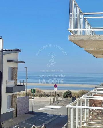 Gîte pour 4 personnes, avec terrasse et vue dans Merlimont Plage