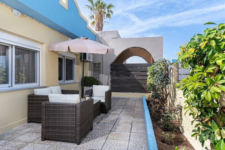 Vakantiehuis voor 4 personen, met tuin en balkon op Kos