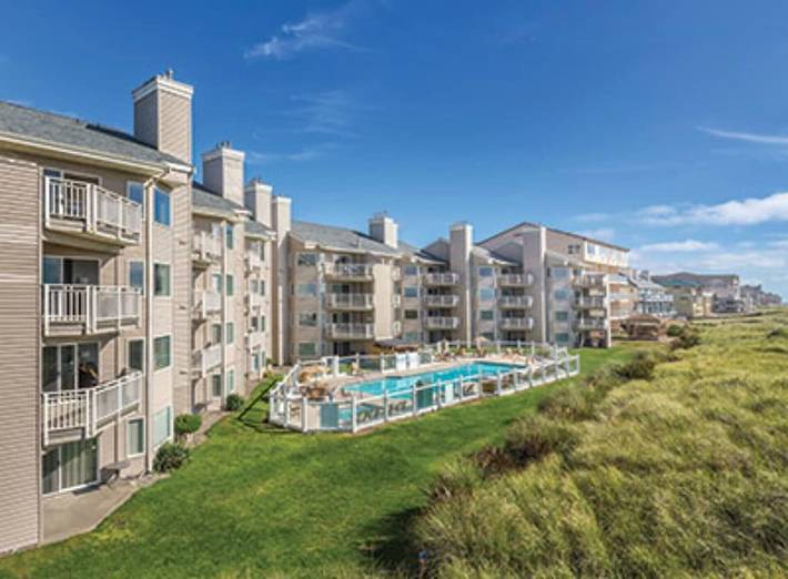 Vacation rental for 4 people, with balcony and pool as well as hot tub in Ocean Shores